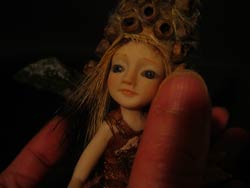 Ooak Pixie Ranien and "Magic Seeds"